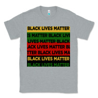 Heather Grey black lives matter seamless pattern Classic Tee - BundleAndBundleShop
