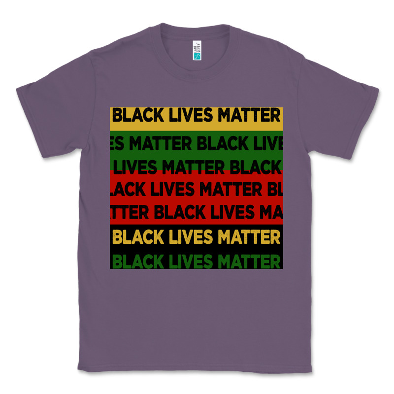 Black Lives Matter Seamless Pattern Classic Tee by BundleAndBundleShop | Teevron