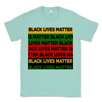 Seafoam black lives matter seamless pattern Classic Tee - BundleAndBundleShop