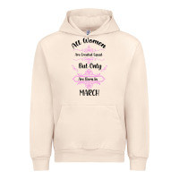 Sandshell all women are created equal but only the smartest are born in march Urban Hoodie - Bettercallsaul