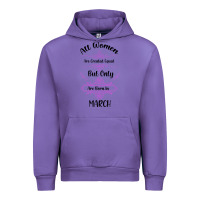 Tulip all women are created equal but only the smartest are born in march Urban Hoodie - Bettercallsaul