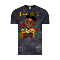 Cloud Black i am black history black boy Vintage Tee - HRA Design Shop