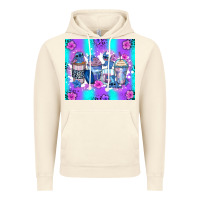 Vintage Artic stitch coffee cups Vintage Hoodie - Zillion Design Studio