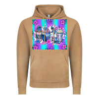 Vintage Camel stitch coffee cups Vintage Hoodie - Zillion Design Studio