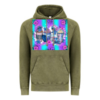 Vintage Olive stitch coffee cups Vintage Hoodie - Zillion Design Studio