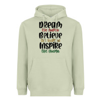 Matcha dream like martin believe like thurgood inspire li Heavyweight Hoodie - MaliasSmallBusiness