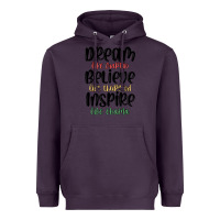 Plum dream like martin believe like thurgood inspire li Heavyweight Hoodie - MaliasSmallBusiness