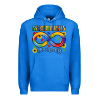 True Royal neurodiversity awareness Premium Hoodie - LillyAllenDesigns