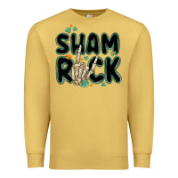 Antique Gold sham rock Premium Sweatshirt - MaliasSmallBusiness