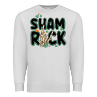 Dove Grey sham rock Premium Sweatshirt - MaliasSmallBusiness