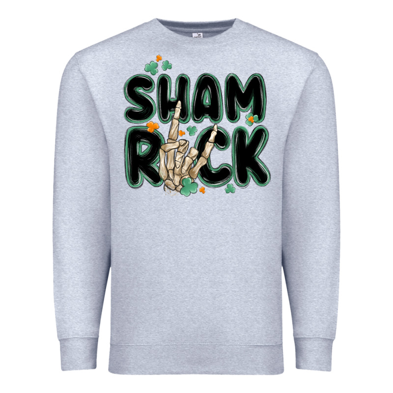 Sham Rock Premium Sweatshirt by MaliasSmallBusiness | Teevron