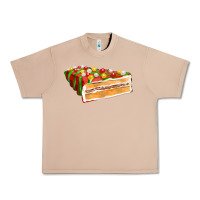 Burro red christmas cake fa element 1 Urban Heavy Tee - FaDigitalArtStudio