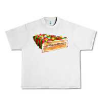 Lunar Rock red christmas cake fa element 1 Urban Heavy Tee - FaDigitalArtStudio