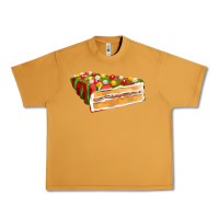 Peanut Butter red christmas cake fa element 1 Urban Heavy Tee - FaDigitalArtStudio