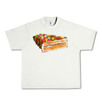 Pistachio red christmas cake fa element 1 Urban Heavy Tee - FaDigitalArtStudio