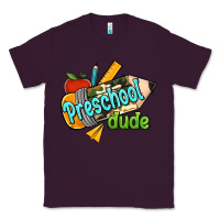 Plum preschool dude Classic Tee - RanaPortraitStore