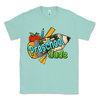 Seafoam preschool dude Classic Tee - RanaPortraitStore