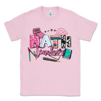 Bubblegum Pink math teacher Classic Tee - AdoDesignShop