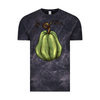 Cloud Black gourd green pumpkin Vintage Tee - BarkalooDesign