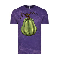 Cloud Purple gourd green pumpkin Vintage Tee - BarkalooDesign