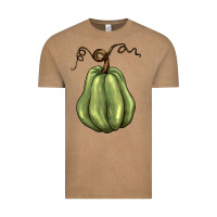 Vintage Coffee gourd green pumpkin Vintage Tee - BarkalooDesign