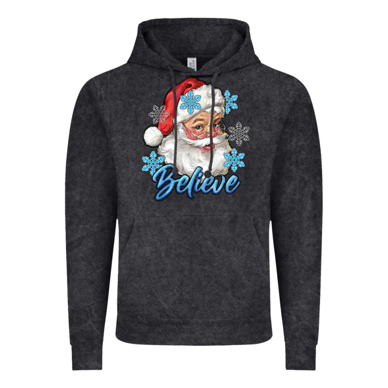 Santa Blue Believe Vintage Hoodie by RanaPortraitStore | Teevron