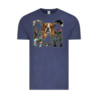 Vintage Denim dog mom Vintage Tee - SublimationCraftShop