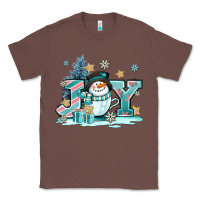 Chestnut cute coffeecup snowmanand joy Classic Tee - AdoDesignShop