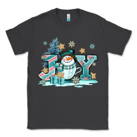 Smoke cute coffeecup snowmanand joy Classic Tee - AdoDesignShop