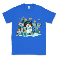 True Royal cute coffeecup snowmanand joy Classic Tee - AdoDesignShop