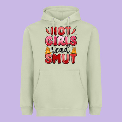 Hot Girls Read Smut Heavyweight Hoodie Designed By Maliassmallbusiness