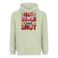 Matcha hot girls read smut Heavyweight Hoodie - MaliasSmallBusiness