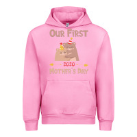 Fuchsia Pink Our First Mother's Day Urban Hoodie - Bettercallsaul