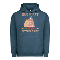 Pigment Midnight Navy Our First Mother's Day Urban Hoodie - Bettercallsaul