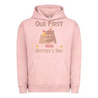 Pigment Salmon Our First Mother's Day Urban Hoodie - Bettercallsaul