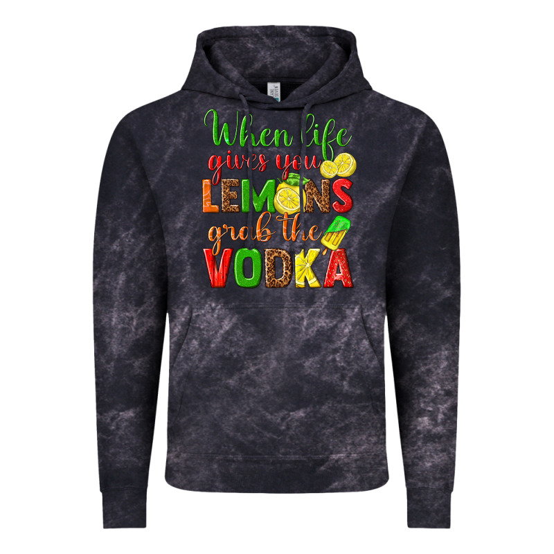 When Life Gives You Lemons Grab The Vodka Vintage Hoodie by texasbilliewilder | Teevron
