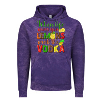 Cloud Purple when life gives you lemons grab the vodka Vintage Hoodie - texasbilliewilder
