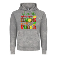 Cloud Rock when life gives you lemons grab the vodka Vintage Hoodie - texasbilliewilder