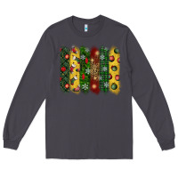 Smoke christmas brushstroke Long Sleeve Tee - BundleAndBundleShop