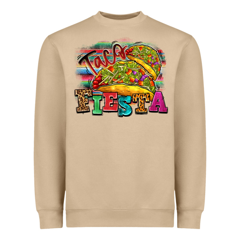 Taco Fiesta Heavyweight Sweatshirt by texasbilliewilder | Teevron