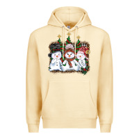 Pina Colada christmas snowman Premium Hoodie - AdoDesignShop