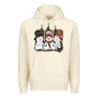 Sandshell christmas snowman Premium Hoodie - AdoDesignShop