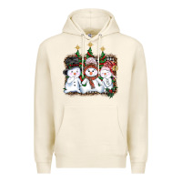 Tofu christmas snowman Premium Hoodie - AdoDesignShop