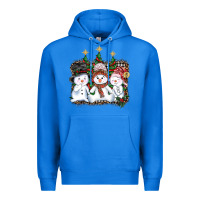 True Royal christmas snowman Premium Hoodie - AdoDesignShop