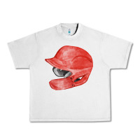 Lunar Rock red baseball batting helmet fa element Urban Heavy Tee - FaDigitalArtStudio