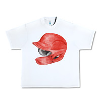 White red baseball batting helmet fa element Urban Heavy Tee - FaDigitalArtStudio