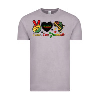 Vintage Zinc peace love juneteenth 1865 Vintage Tee - HRA Design Shop