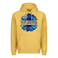 Antique Gold autism awareness accept understand love blue Premium Hoodie - LillyAllenDesigns