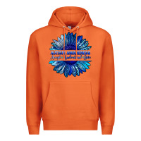 Carrot autism awareness accept understand love blue Premium Hoodie - LillyAllenDesigns