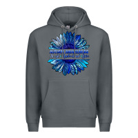 Rock autism awareness accept understand love blue Premium Hoodie - LillyAllenDesigns